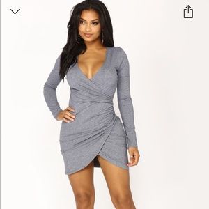 Fashion Nova Estella Ruched Dress
